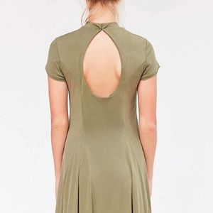 Silence + Noise Open Back Mini Dress